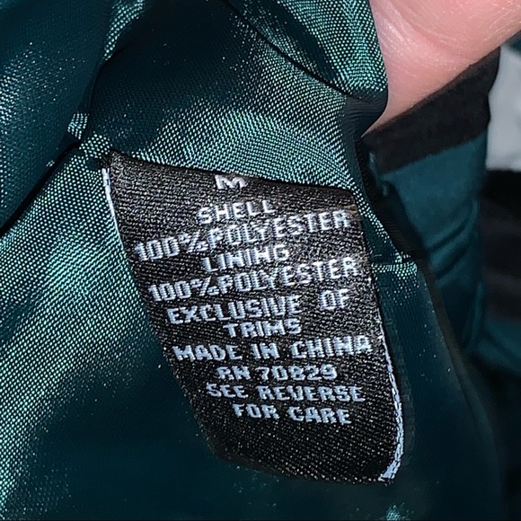 Rue 21 Legendary Green White and Black Jacket Size Medium - Picture 5 of 7